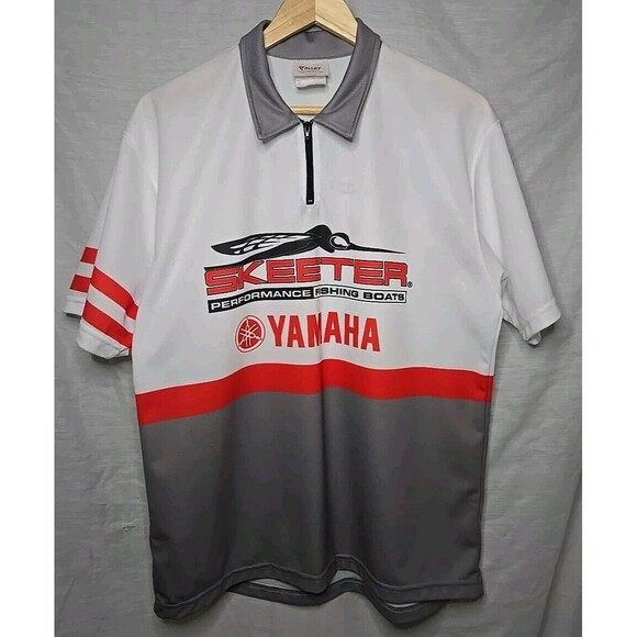 Yamaha Skeeter Performance Fishing Boats Polo Shirt, Sz Small, Valley Perform - Picture 2 of 8